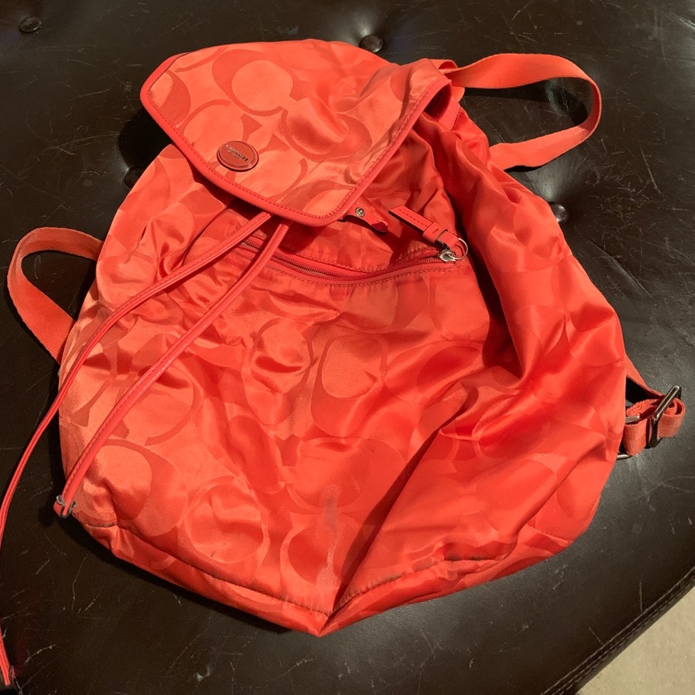 Coach backpack